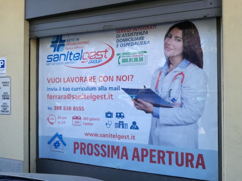 Sanitelgest a Ferrara