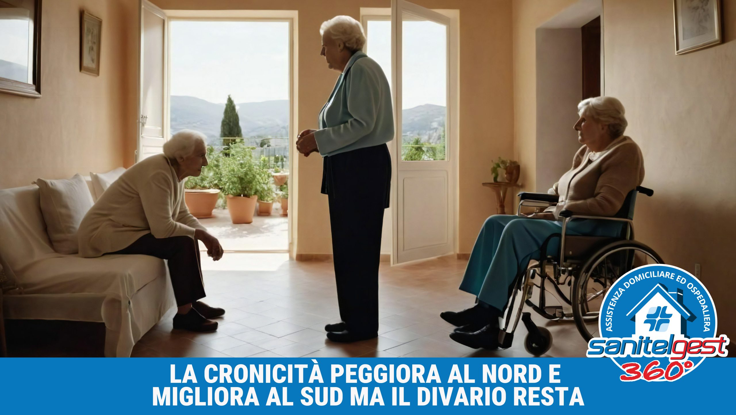 LA CRONICITÀ PEGGIORA AL NORD E MIGLIORA AL SUD MA IL DIVARIO RESTA (FONTE ISTAT 14 LUGLIO 2021)