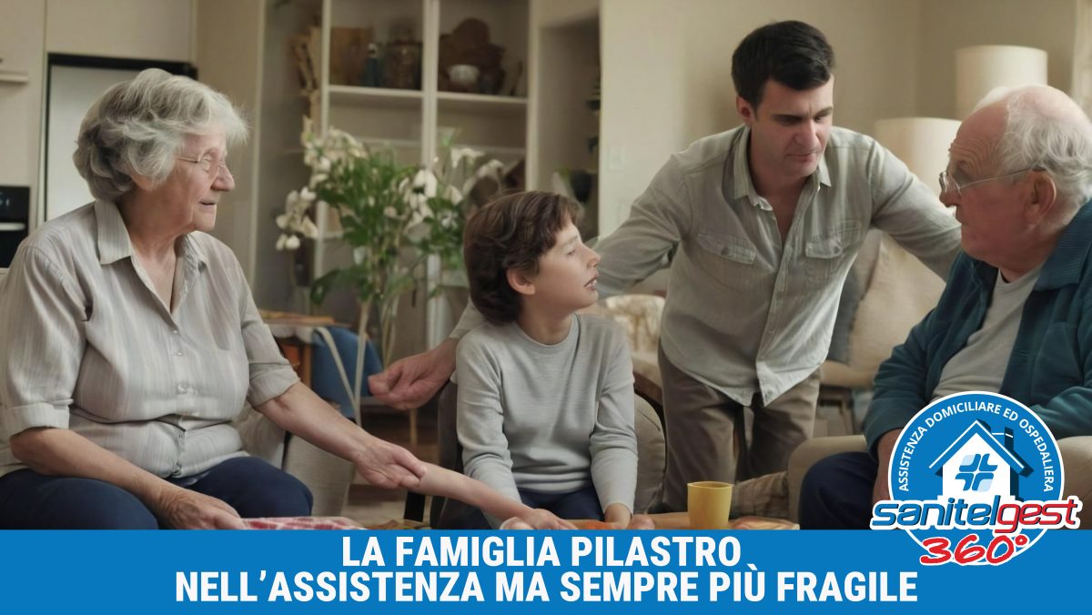 LA FAMIGLIA PILASTRO NELL'ASSISTENZA MA SEMPRE PIÙ FRAGILE (FONTE ISTAT 14 LUGLIO 2021)