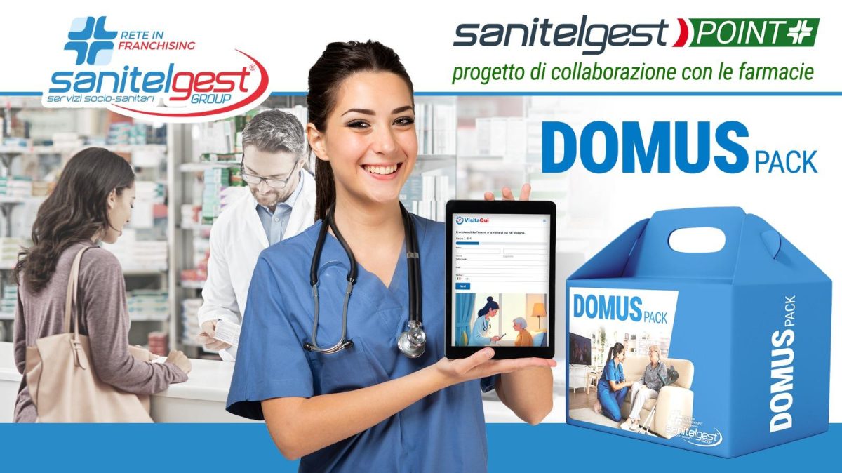 Sanitelgest lancia il Domus Pack: il servizio integrato per Farmacie, RSA e Strutture